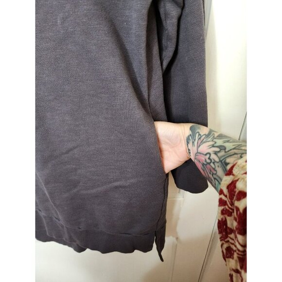 Sweaty Betty One and Done Sweatshirt Sweat Dress Size US 4-6 Gray - Picture 4 of 5